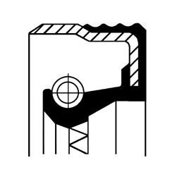 12012709B EKSANTRİK MİL KEÇESİ BORA-CADDY II-GOLF III-IV-PASSAT-POLO-LT35-T4-A4-A6-CORDOBA TÜM MO resmi